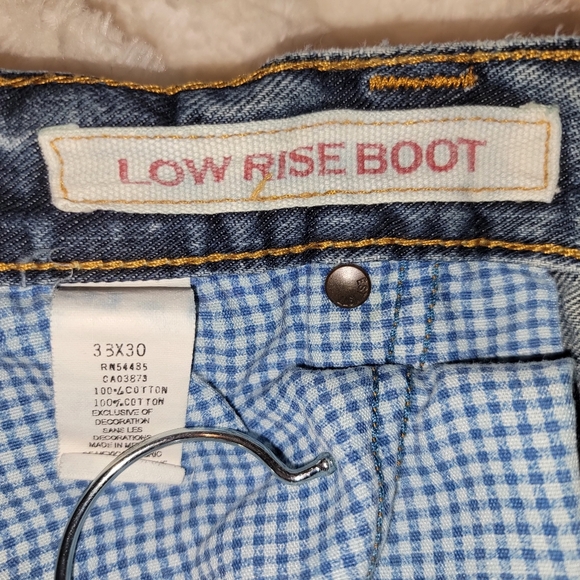 American Eagle Men's Low Rise Boot Cut Jeans 33x30 - Picture 2 of 4